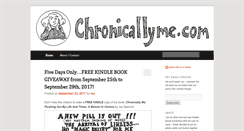 Desktop Screenshot of chronicallyme.com